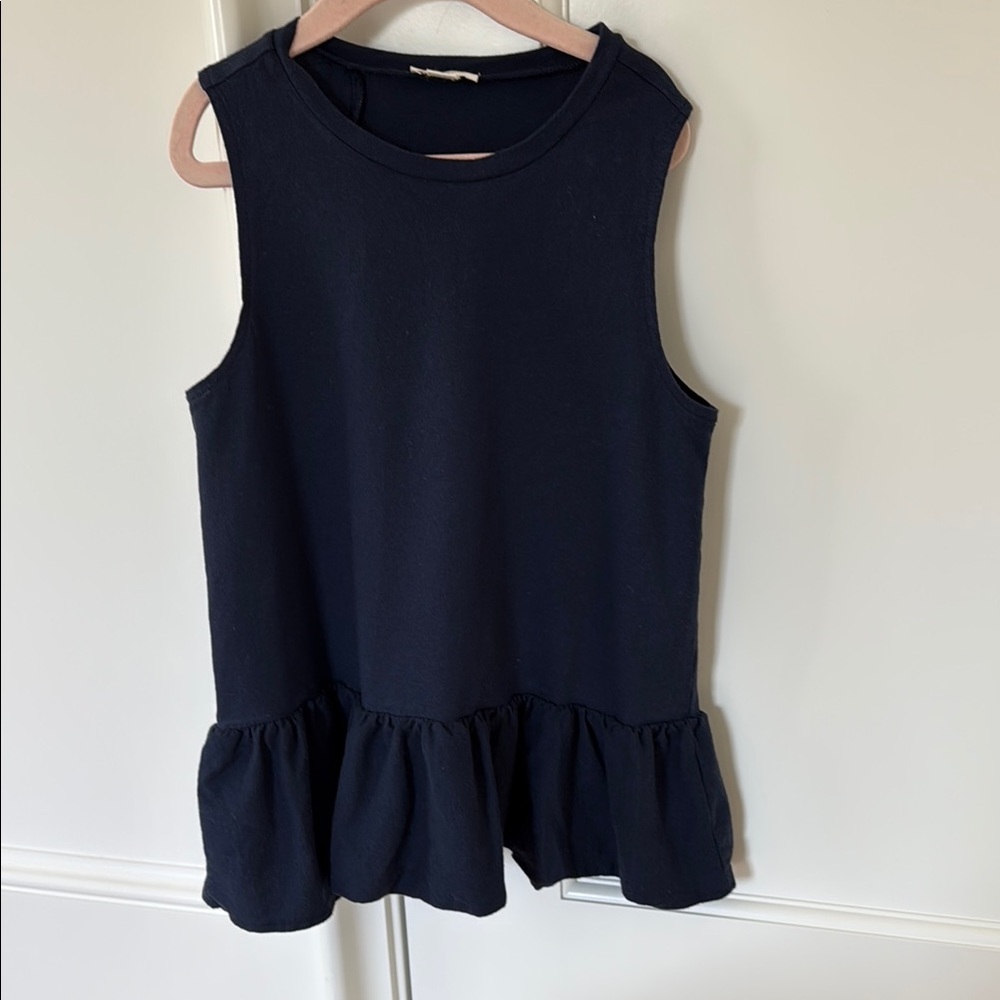 Elegant Black Sleeveless Top